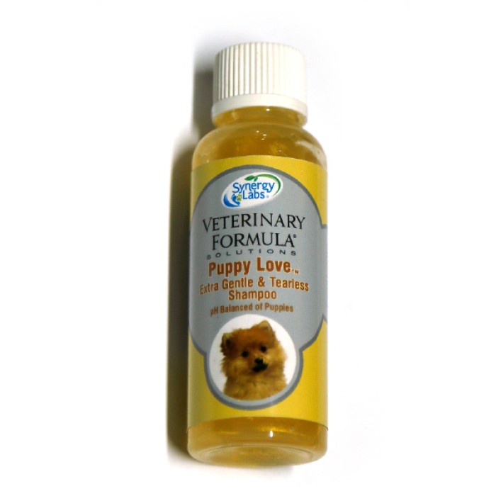 Нежный шампунь для щенков Veterinary Formula Puppy Love, для щенков от 6 недель, без слез, без сульфатов , 45 мл